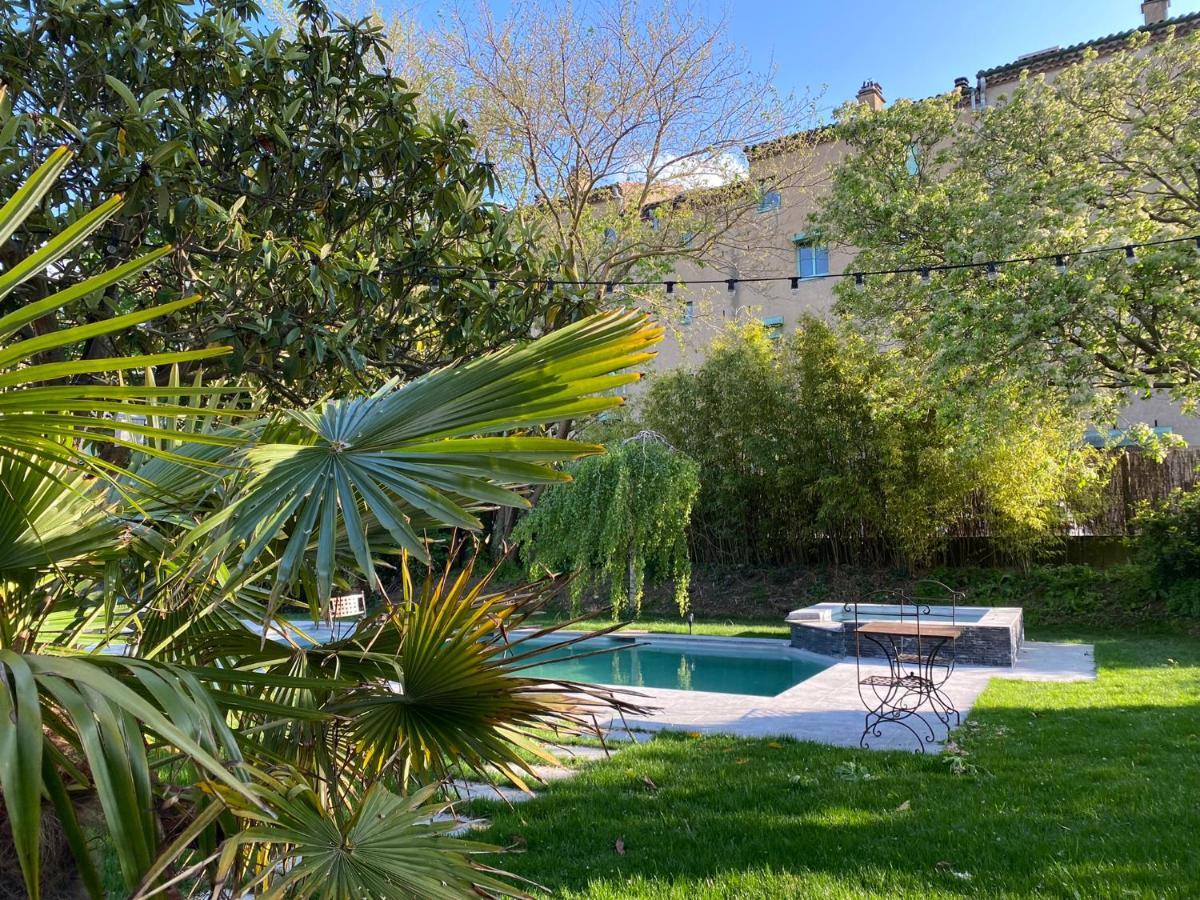 Demeure Saint Louis Historic Manor, City 700M, Parking,A C,Clim,Wifi, Heated Pool, City View Каркассонн Екстер'єр фото