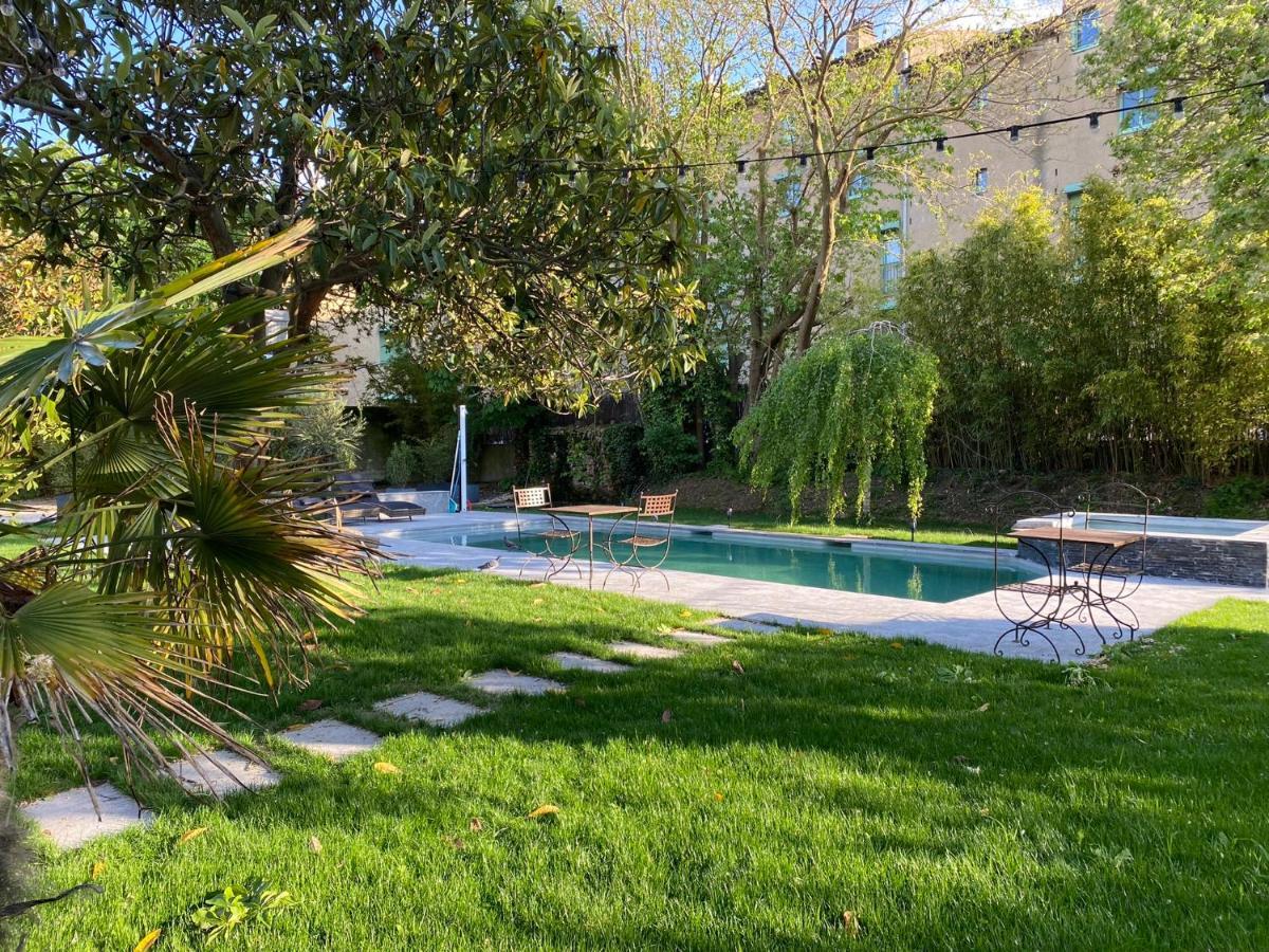 Demeure Saint Louis Historic Manor, City 700M, Parking,A C,Clim,Wifi, Heated Pool, City View Каркассонн Екстер'єр фото