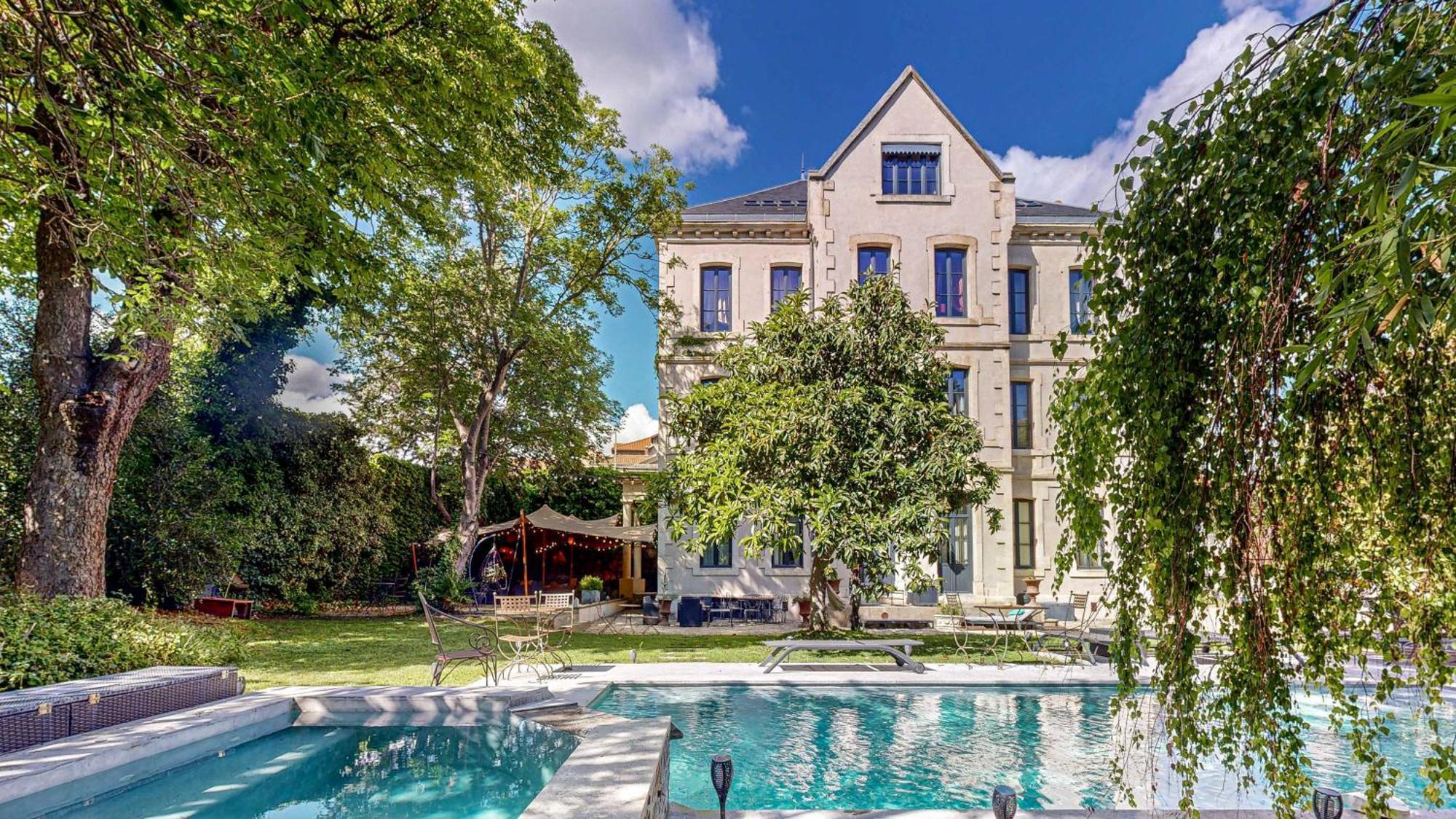 Demeure Saint Louis Historic Manor, City 700M, Parking,A C,Clim,Wifi, Heated Pool, City View Каркассонн Екстер'єр фото